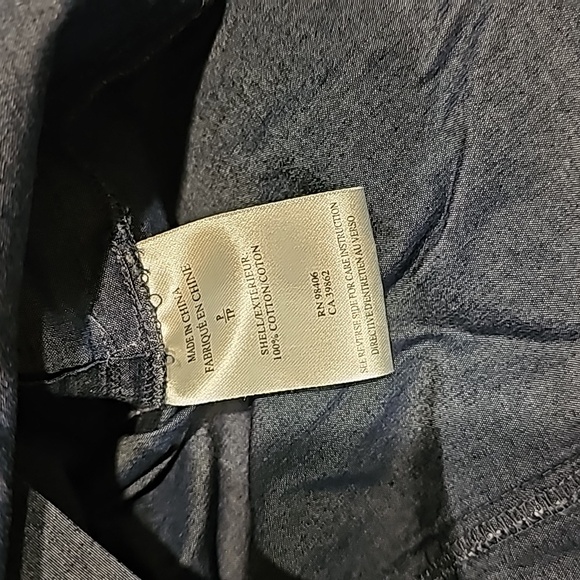 Theory zip front sleeveless mini dress size Petite - Picture 6 of 6